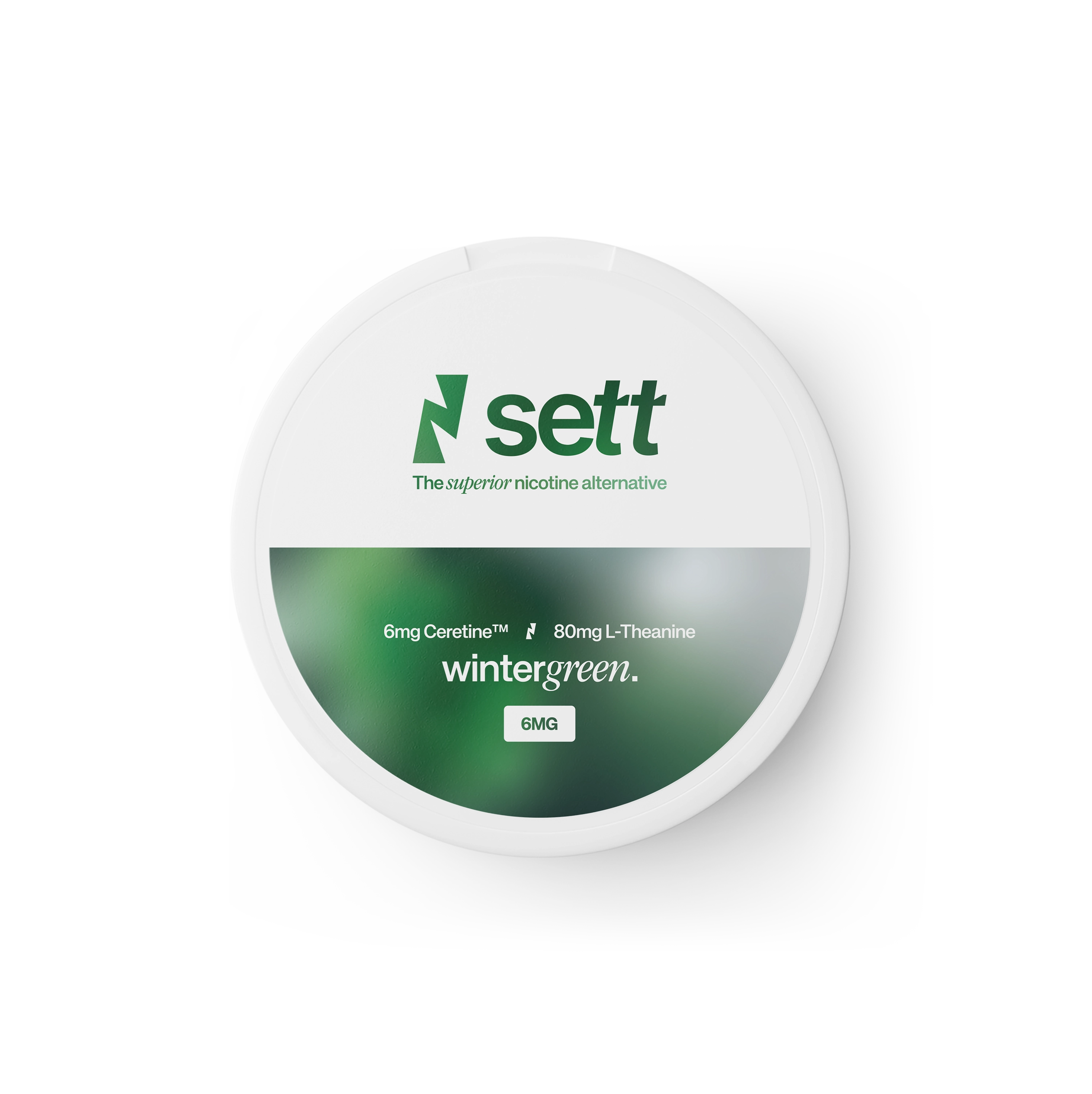 | Flavor:Wintergreen, Strength:6mg Ceretine™ / 80 mg L-Theanine