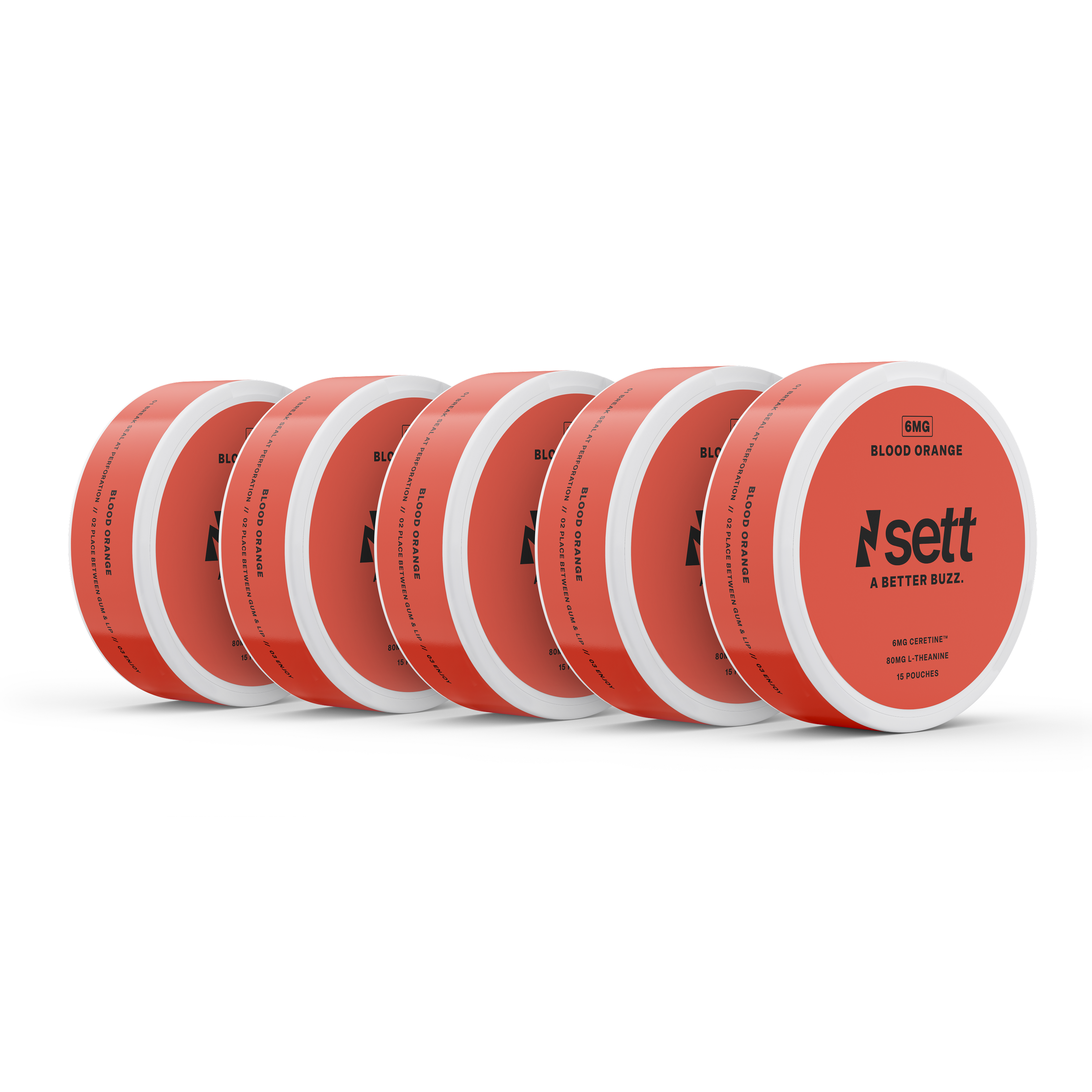 | Flavor:Blood Orange, Strength:6mg Ceretine™ / 80 mg L-Theanine