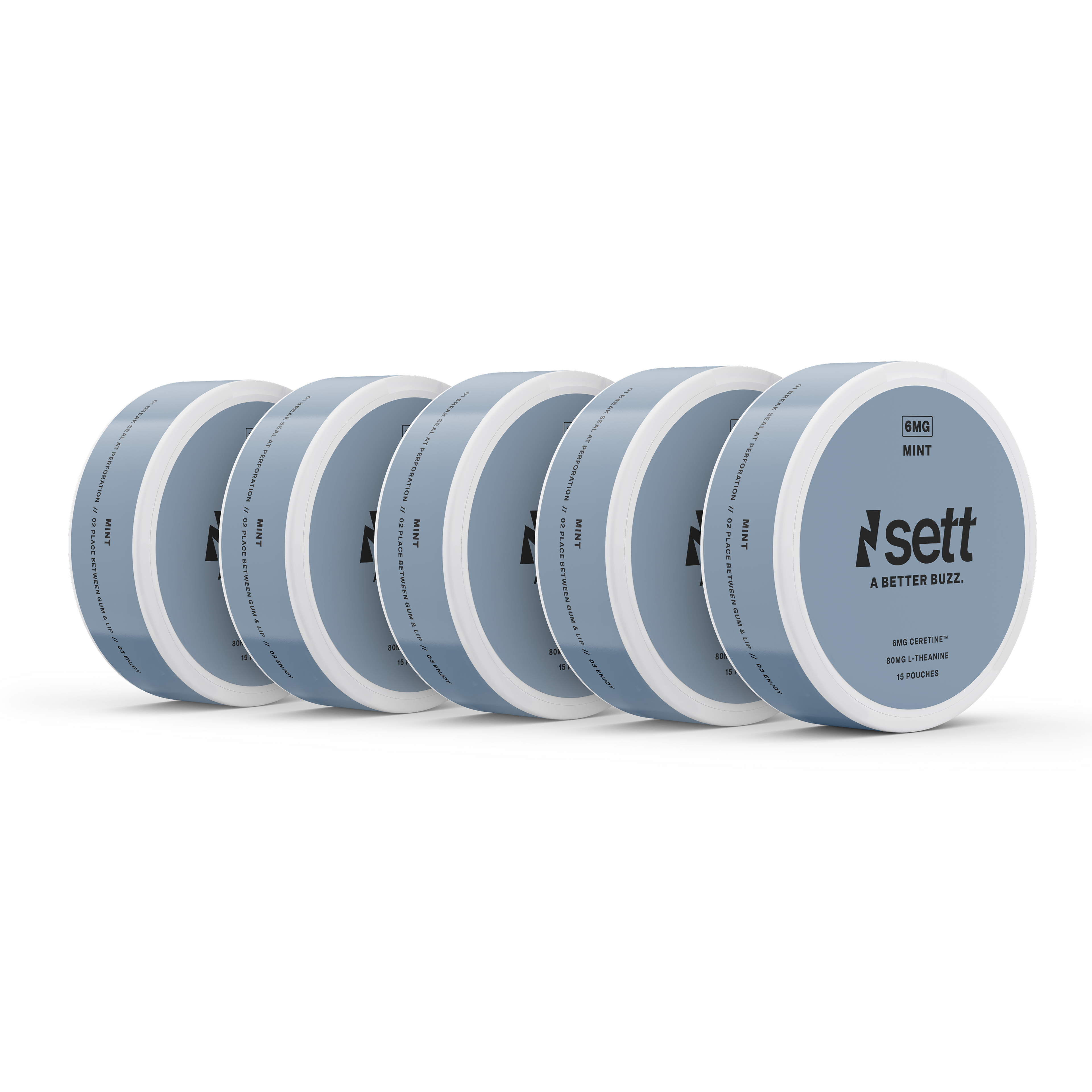 | Flavor:Mint, Strength:6mg Ceretine™ / 80 mg L-Theanine