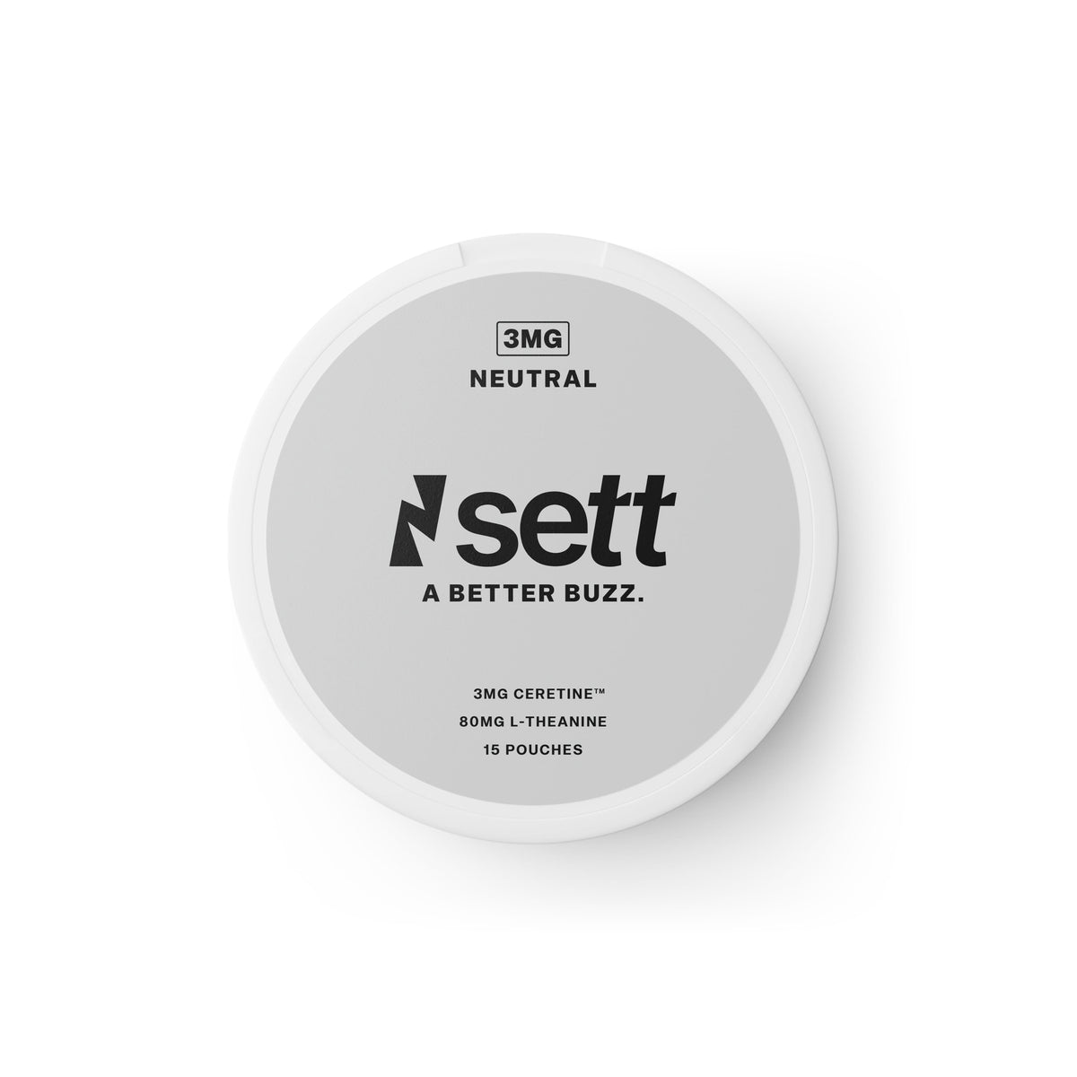 | Flavor:Neutral, Strength:3mg Ceretine™ / 80 mg L-Theanine