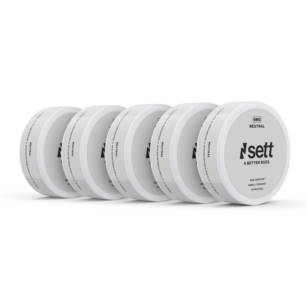 | Flavor:Neutral, Strength:6mg Ceretine™ / 80 mg L-Theanine