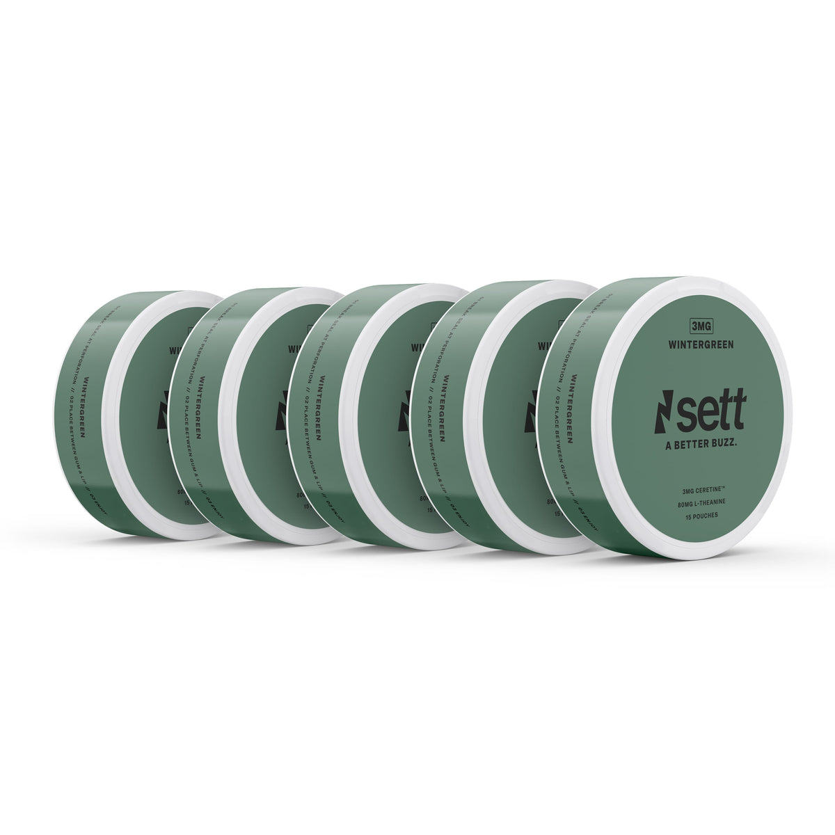 | Flavor:Wintergreen, Strength:3mg Ceretine™ / 80 mg L-Theanine