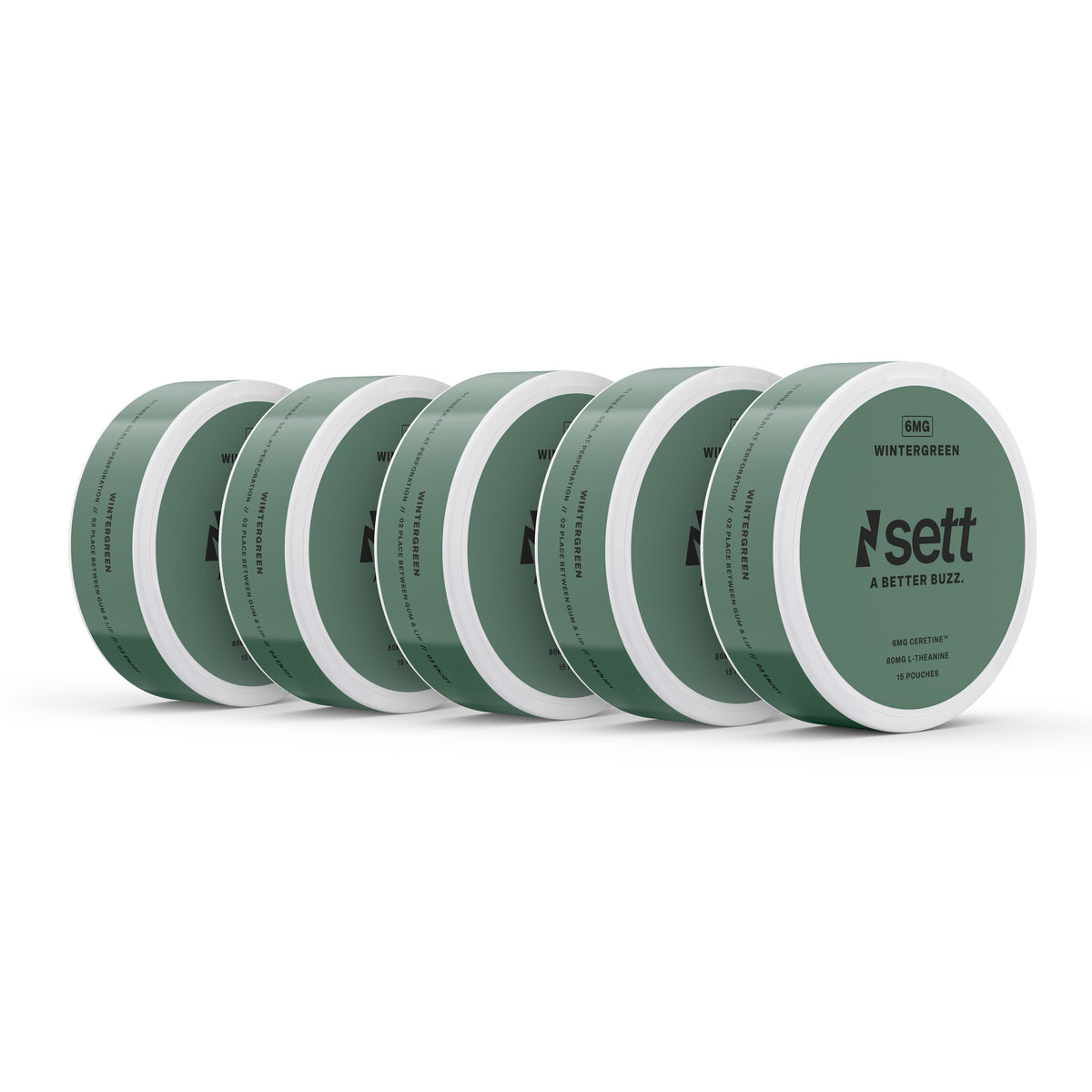 | Flavor:Wintergreen, Strength:6mg Ceretine™ / 80 mg L-Theanine