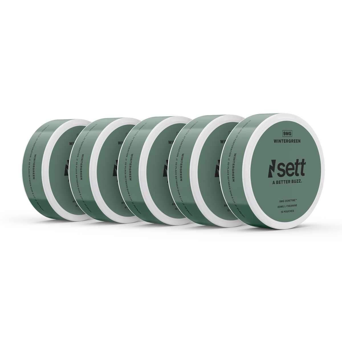 | Flavor:Wintergreen, Strength:9mg Ceretine™ / 80 mg L-Theanine