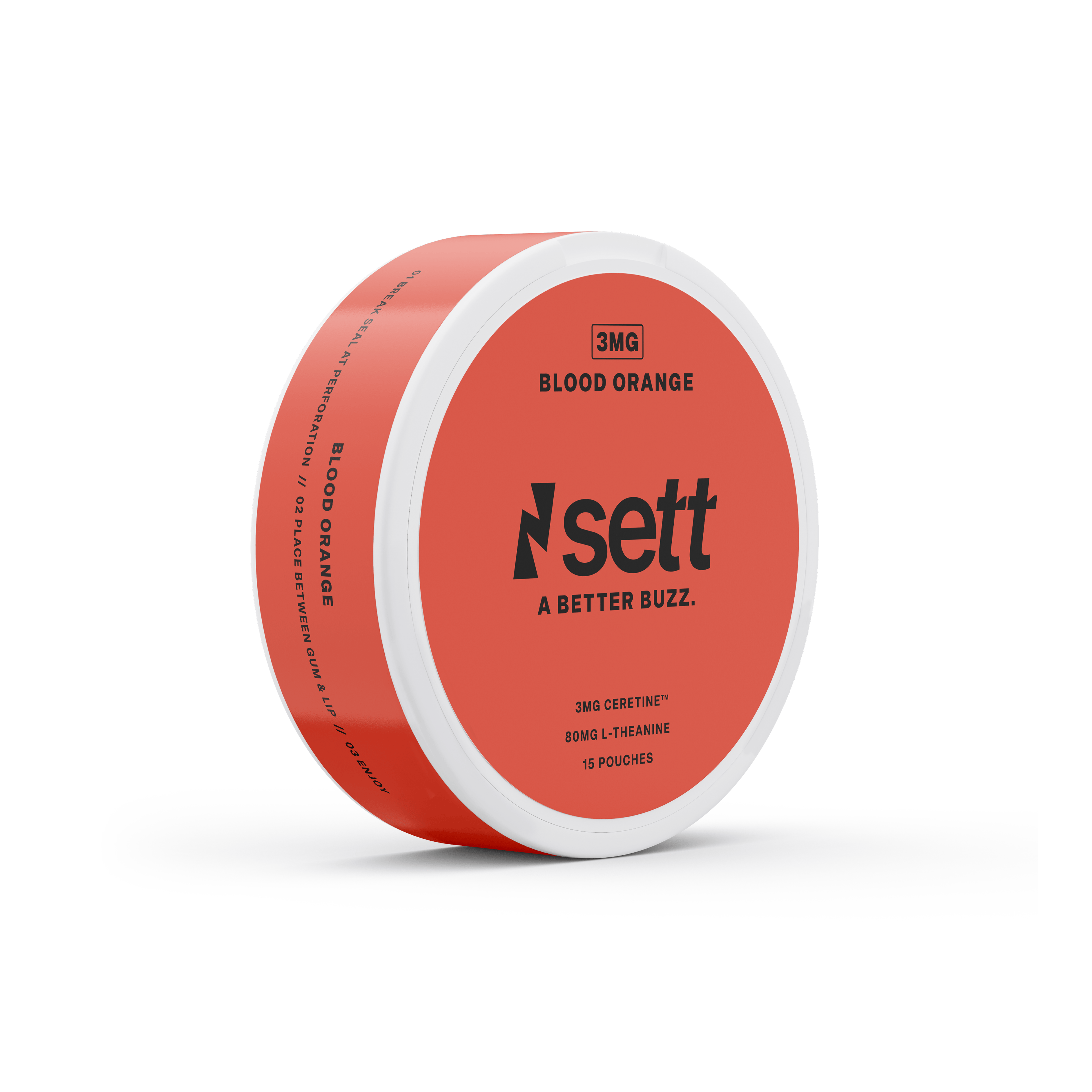 | Flavor:Blood Orange, Strength:3mg Ceretine™ / 80 mg L-Theanine