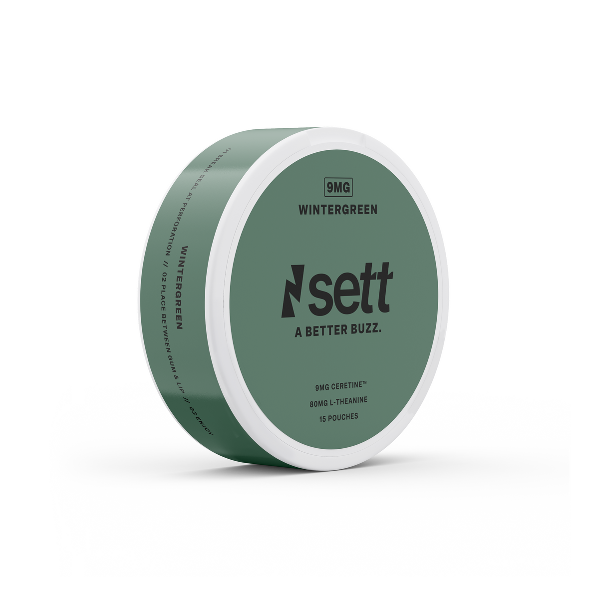 | Flavor:Wintergreen, Strength:9mg Ceretine™ / 80 mg L-Theanine